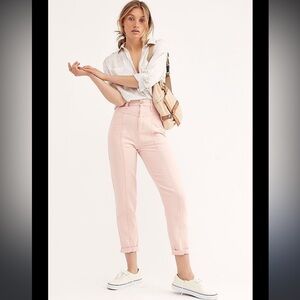 NWT Free‎ People pink women’s skinny jeans size 26